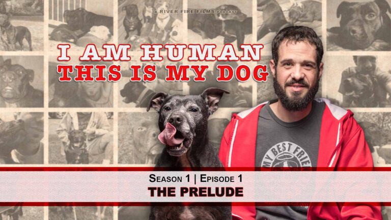 Episode 1 of the I Am Human This is My Dog podcast titled The Prelude