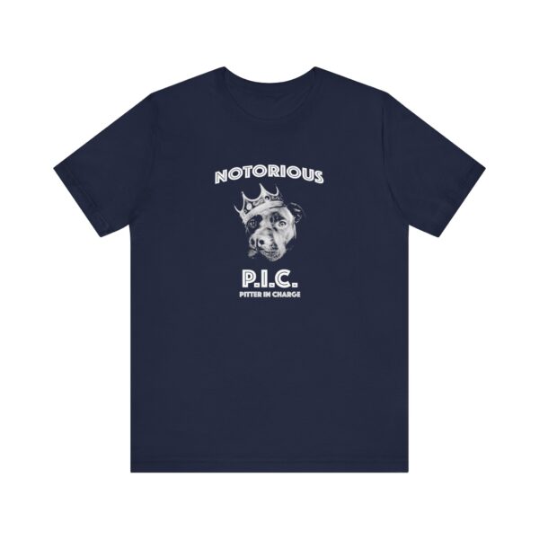 Notorious Pitter In Charge t-shirt in navy