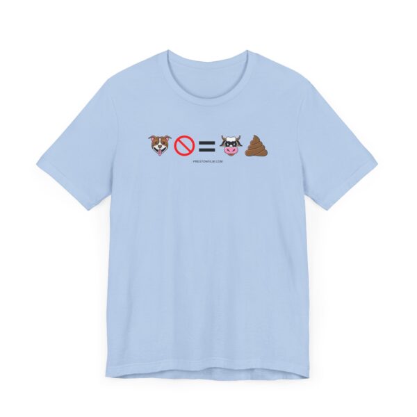 BSL Emoji t-shirt in baby blue