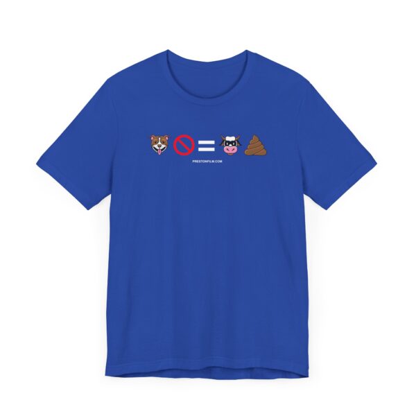 BSL Emoji t-shirt in royal blue