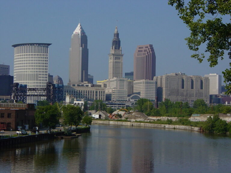 Cleveland skyline