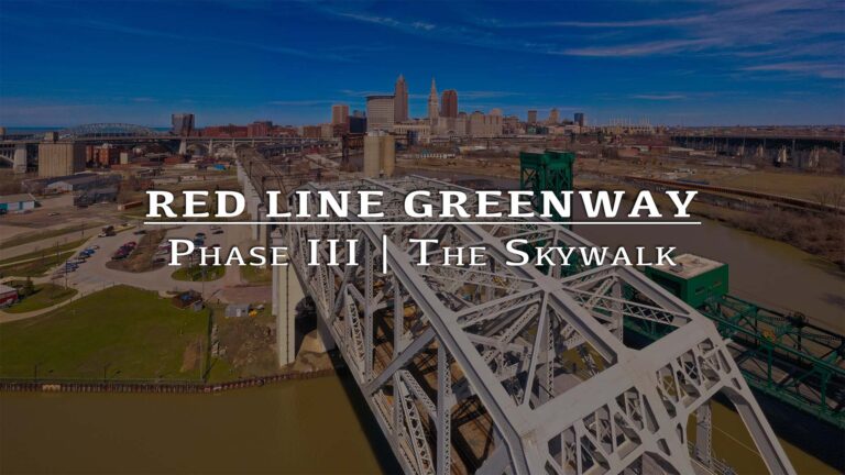 The Red Line Greenway in Cleveland, Ohio