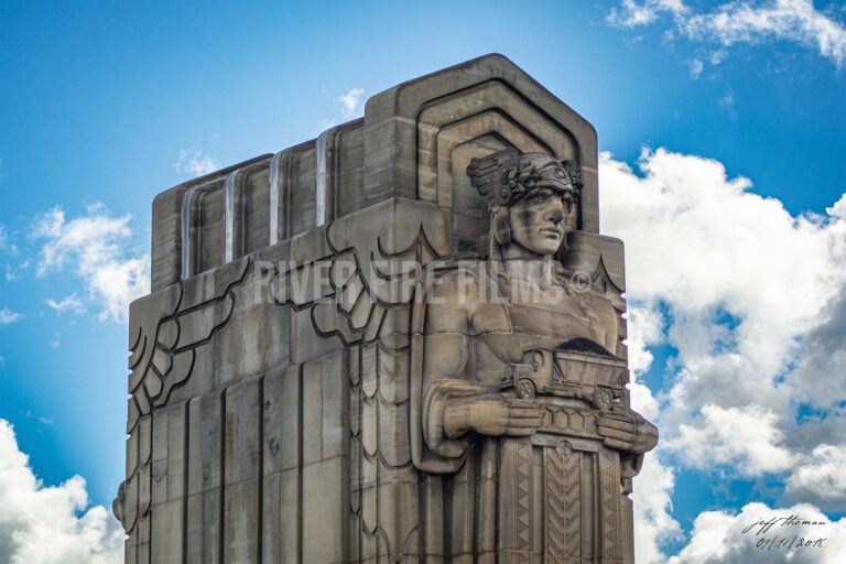 The Guardians of Transportation, otherwise known as the Guardians of Traffic on Cleveland's Hope Memorial Bridge