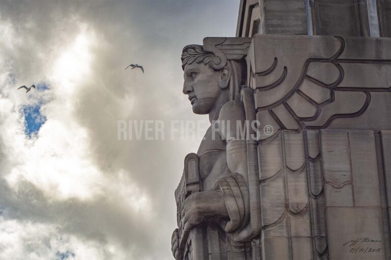 The Guardians of Transportation, otherwise known as the Guardians of Traffic on Cleveland's Hope Memorial Bridge