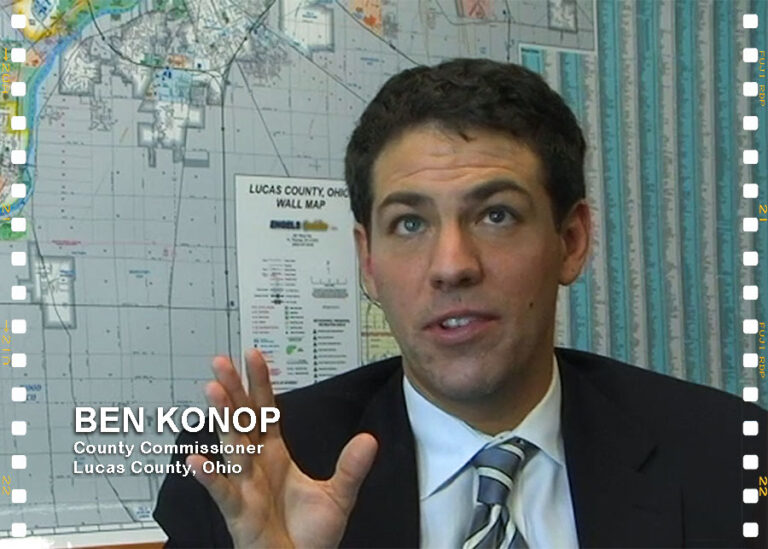 Lucas County Commissioner, Ben Konop, was interviewed on May 20, 2010